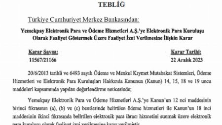 Merkez Bankası’ndan elektronik para kuruluşuna faaliyet izni