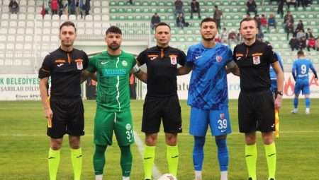 Anıl Küçükkaraca, Serik Belediyespor-Ankaraspor maçında görev aldı