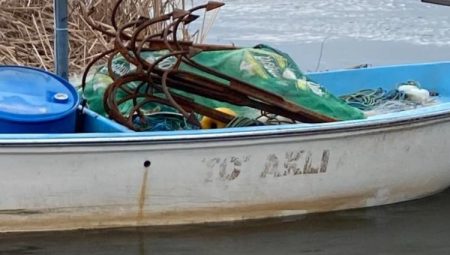 Karacabey Boğazı’nda 400 metre ağa el konuldu