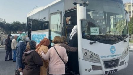 Manisa’da kandilde mezarlıklara ücretsiz ulaşım