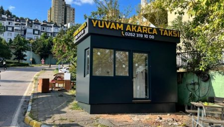 25 taksi yerine prefabrik durak ihalesi