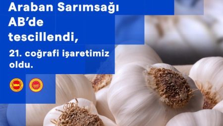 Araban Sarımsağı 21. coğrafi işaret oldu