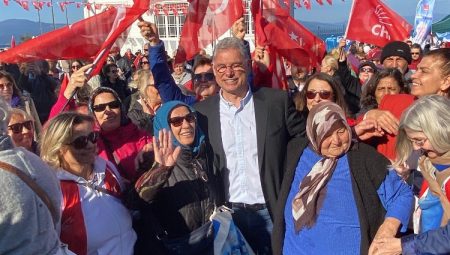 Mudanya’da Dalgıç’tan nokta mitingleri