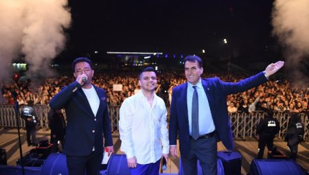 Osmangazi Meydanı’nda Bilal Sonses coşkusu