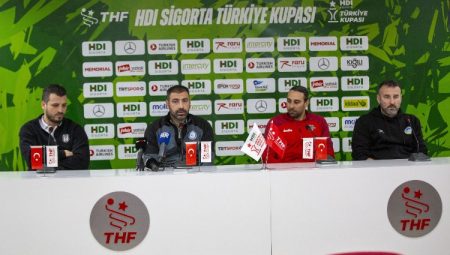 HDI Sigorta Erkekler Türkiye Kupası Dörtlü Final öncesi basın toplantısı