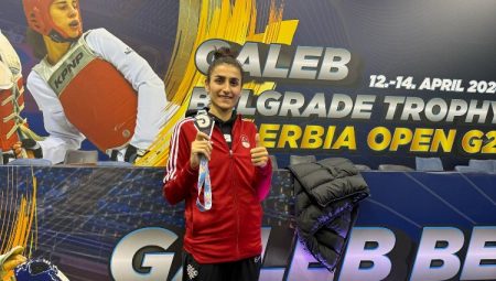 Hatice Kübra İlgün Sırbistan’dan madalyayla döndü