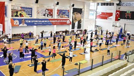 Muratpaşa’da sabah sporu