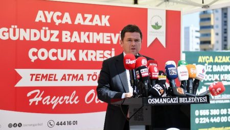 Osmangazi ilk kreşine kavuşuyor