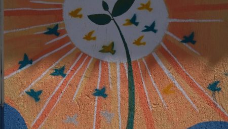 Bursa Nilüfer’de mesajlarını grafiti ile verdiler