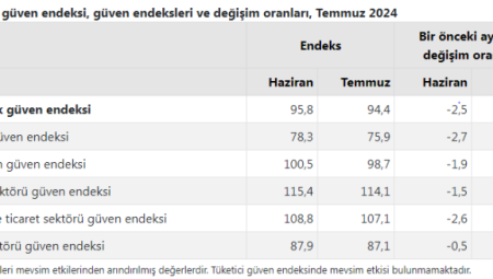 Ekonomik güven azaldı