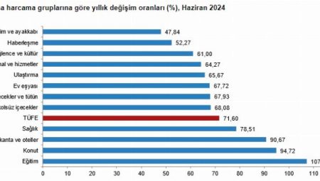 Enflasyonda Haziran verileri açıklandı… TÜİK yüzde 71,60, ENAG yüzde 113,08!