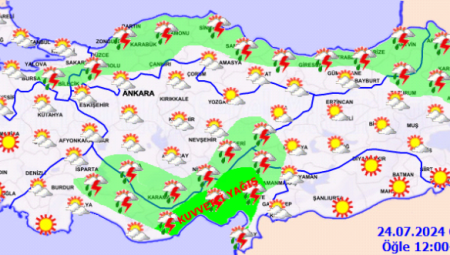 Meteoroloji'den 5 ile sarı uyarı!