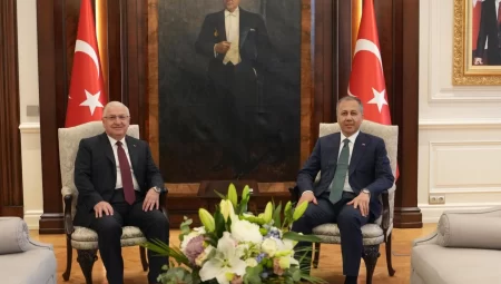 Bakan Güler’den Bakan Yerlikaya’ya ziyaret