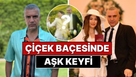 21 Yaş Küçük Aşkıyla Evlenen Berdan Mardini, Çiçek Bahçesinde Çekilen Aşk Pozlarını Arkası Arkasına Paylaştı