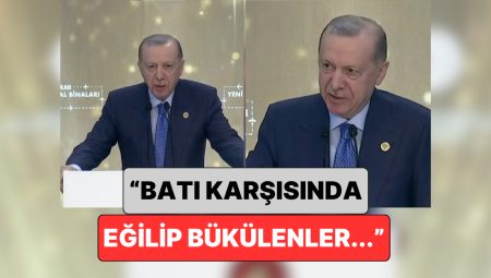 Antalya Havalimanı Yeni Terminal Binası Açılışı’nda Konuşan Erdoğan Özgür Özel’e Gönderme Yaptı