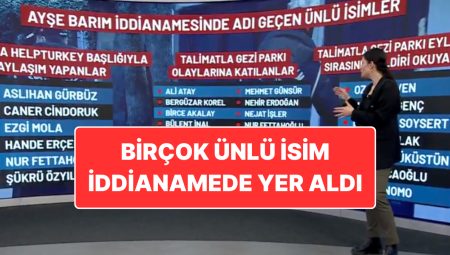 Ayşe Barım İçin 30 Yıl Mahpus Cezası İstenmişti: İddianamede Yer Alan Ünlü İsimler de Aşikâr Oldu
