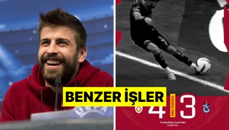 Barcelona’nın Eski Yıldızı Pique Galatasaray’ı Örnek Aldı