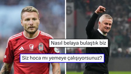 Beşiktaş’ta Yedek Kalan Immobile ve Arroyo’dan Ole’ye Reaksiyon
