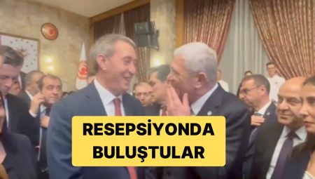 DEM Parti 11 Yıl Sonra 23 Nisan Resepsiyonuna Katıldı, Müsavat Dervişoğlu ile Tokalaştılar