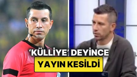 Eski Hakem Ali Palabıyık’tan Canlı Yayında “Külliye” Savı: HT Spor Ekranı Yeşile Döndü!