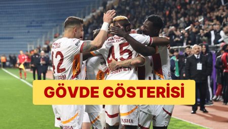 Galatasaray, Eyüpspor Mahzurunu 5-1’lik Skorla Aşmayı Başardı