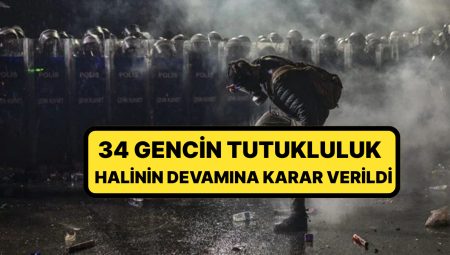 İddianame Kabul Edildi: 34 Gencin Tutukluluk Halinin Devamına Karar Verildi