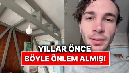 İstanbul’da Sarsıntıya Yakalanan Genç, Rizeli Dedesinin Yatak Odasına Yaptırdığı Sarsıntı Korunağını Paylaştı