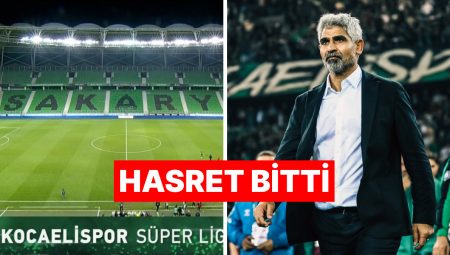 Kocaelispor, Sakarya’daki Sonuçla Üstün Lig’e Geri Döndü