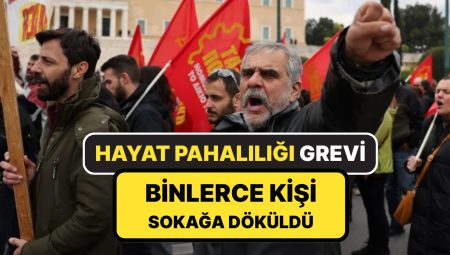 Komşuda Çalışanlar Meydanlara Çıktı: Hayat Pahalılığına Karşı Genel Grev Başlattılar