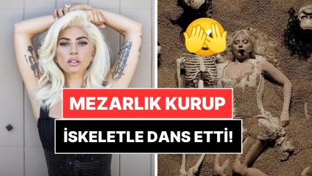 Lady Gaga Coachella 2025’te Sahneye Mezarlık Kurdu, İskeletle Dans Etti