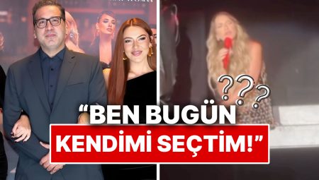 Muhakkak ki Çok Kırılmış: Hadise, Şenol Sönmez’le Ayrılık Haberlerini Sahnedeki Duygusal Konuşmayla Doğruladı