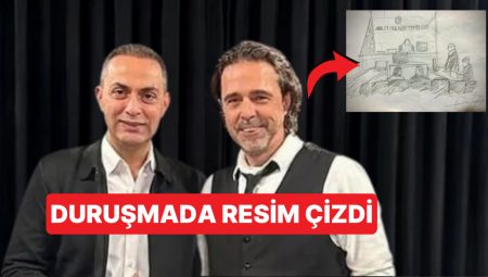 Murat Ağırel ile Mahkemeye Sevk Edilen Timur Soykan Duruşma Esnasında Fotoğraf Çizdi