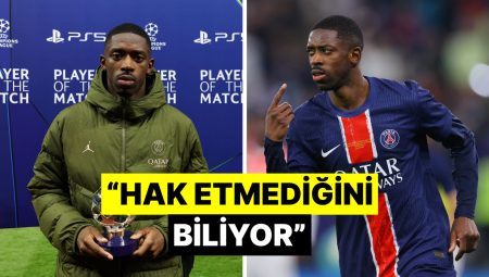 Ödül Alan Dembele’nin Dikkat Çeken Mutsuzluğu
