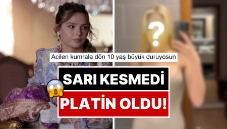 Platinin Tabanı: Şakir Paşa Ailesi’nin Ayşe’si Nilsu Berfin Aktaş’tan Radikal İmaj Değişikliği!