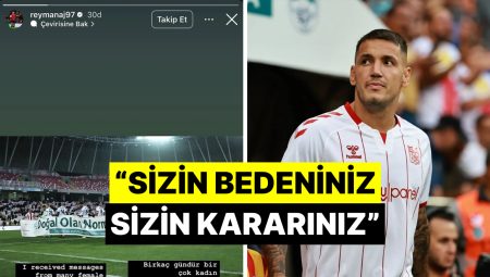 Rey Manaj, “Doğal Olan Olağan Doğum” Pankartı İçin Özür Diledi