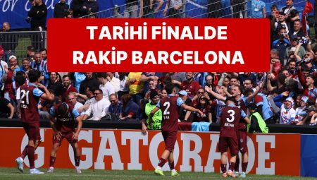 Trabzonspor U19 Ekibi Tarihi Finalde Barcelona ile Bugün Karşı Karşıya Geliyor
