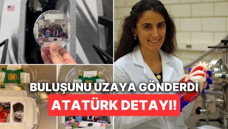 Türk Bilim İnsanı Canan Dağdeviren Buluşunu Atatürk Fotoğrafıyla Birlikte Uzaya Gönderdi!