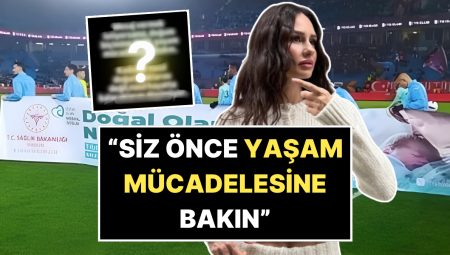 Yasemin Özilhan’dan Süper Lig Maçlarındaki “Doğal Olan Olağan Doğum” Pankartına Sert Tepki!