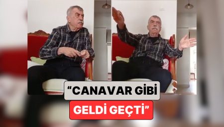 Zelzeleye Röportajı Sırasında Yakalanan Sarp Kuray’ın Çok Rahat Anları Kameraya Yansıdı