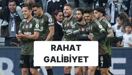 Beşiktaş, Adana Demirspor Karşısında Bu Sefer Yanılgı Yapmadı: 4-1