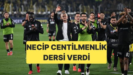 Beşiktaş Kaptanı Necip Uysal, Fenerbahçe Galibiyeti Sonrası Üçlü Çektirtmedi