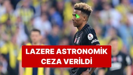 Fenerbahçe-Beşiktaş Derbisinde Gedson Fernandes’e Tutulan Lazer Değerliye Patladı