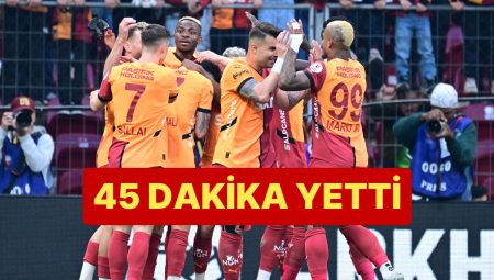 Galatasaray, Sivasspor’u 45 Dakikada 4-1 Yendi