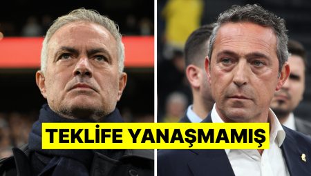 Olay Sav: Mourinho Fenerbahçe’den Gidecek Ancak Bir Kaideyle