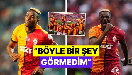 Osimhen Galatasaray’la Hayatında Bir Birincisi Yaşadığını Açıkladı