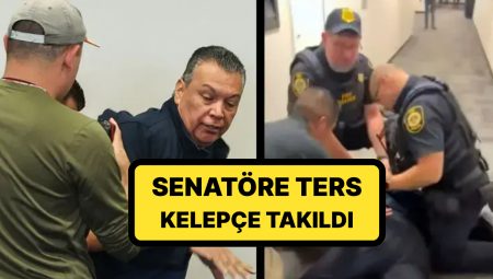 ABD’yi Karıştıran İmaj: Soru Sormak İstedi Aksi Kelepçe Yaptılar!
