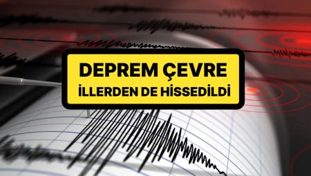 AFAD Toplumsal Medyadan Duyurdu: Kütahya Simav’da 4.5 Büyüklüğünde Sarsıntı