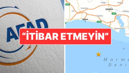 AFAD’dan Açıklama Geldi: Gece Telefonlara Gelen Sarsıntı Bildirimi Dehşet Yaratmıştı