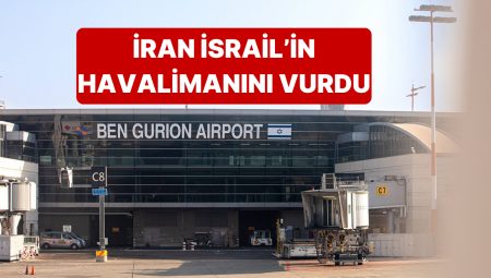 Akınlarını Artıran İran Bu Kere Ben Gurion Havalimanını Vurdu