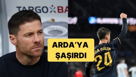 Arda Güler’i Gören Xabi Alonso Şaşkınlığını Gizleyemedi